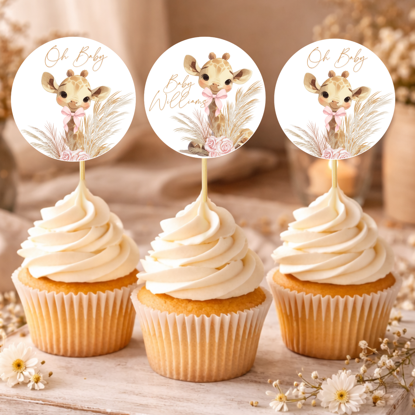 Old Mother Trucker Birthday Card Illustration of a vintage truck with "Old Mother Trucker" text on a blurred sparkly background.